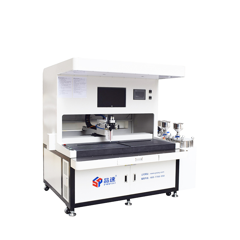 AB膠雙供膠系統視覺點膠機