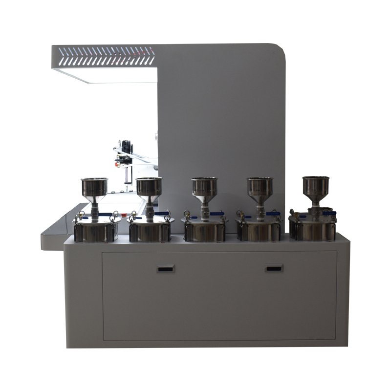 5桶視覺(jué)點(diǎn)膠機(jī)(帶底部光源)