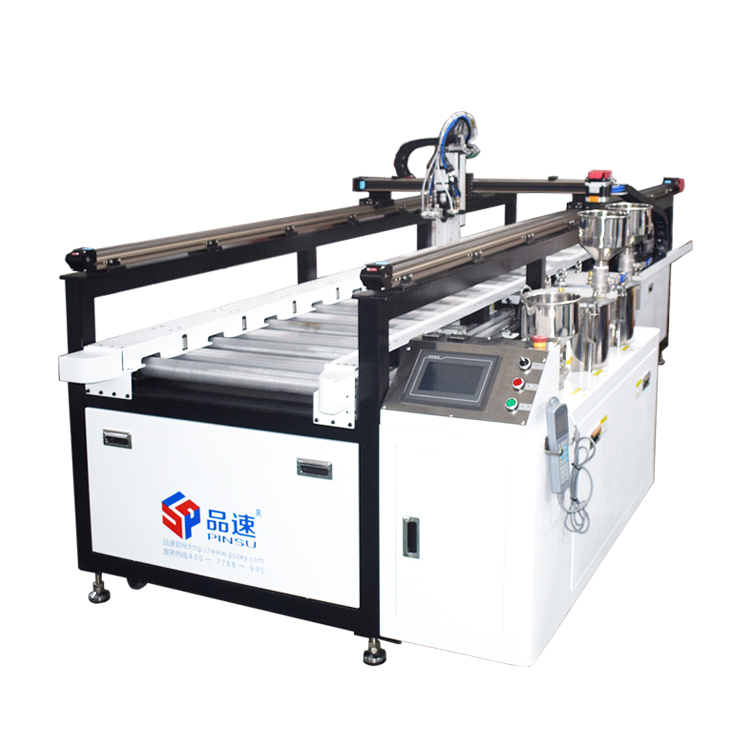 在線式自動(dòng)灌膠機(jī)(一體化滾筒線)