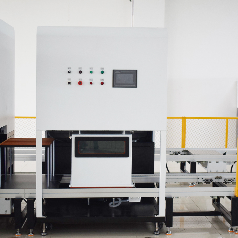 全自動視覺灌膠抽真空平移回流生產(chǎn)流水線