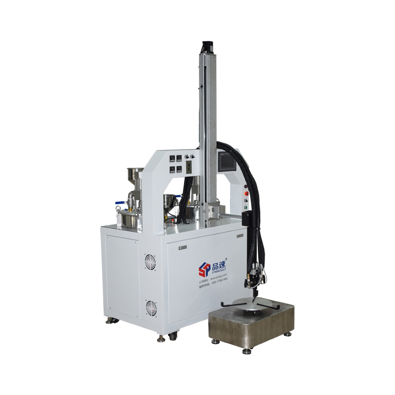 濾芯單工位轉盤打膠機