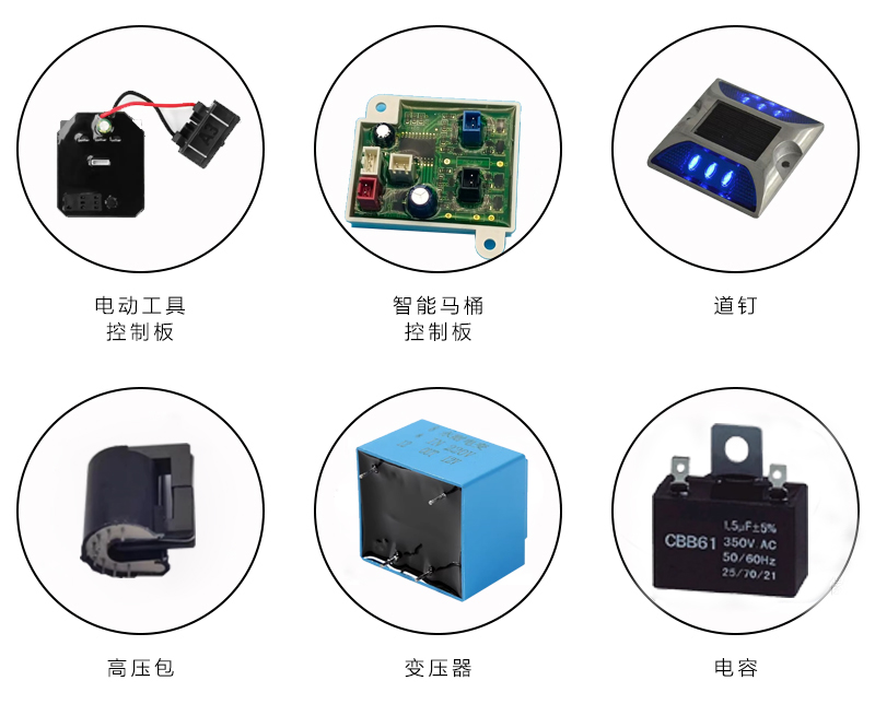 雙頭落地式自動(dòng)灌膠機(jī)（CCM模組）應(yīng)用范圍