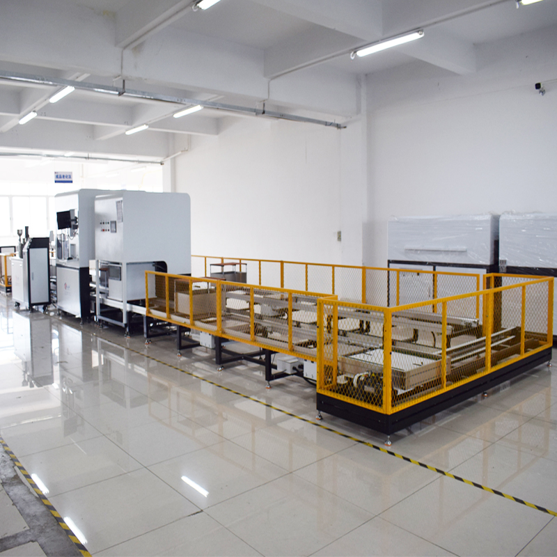 全自動視覺灌膠抽真空平移回流生產(chǎn)流水線 全自動視覺灌膠抽真空平移回流生產(chǎn)流水線