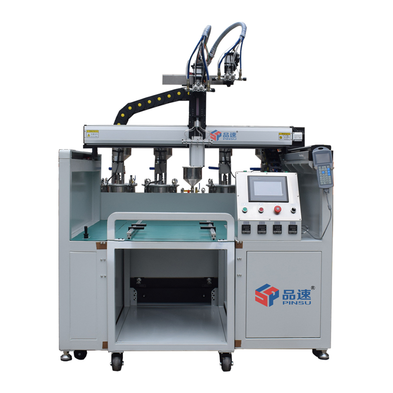 雙供膠系統(tǒng)自動(dòng)灌膠機(jī)（帶拖車(chē)）